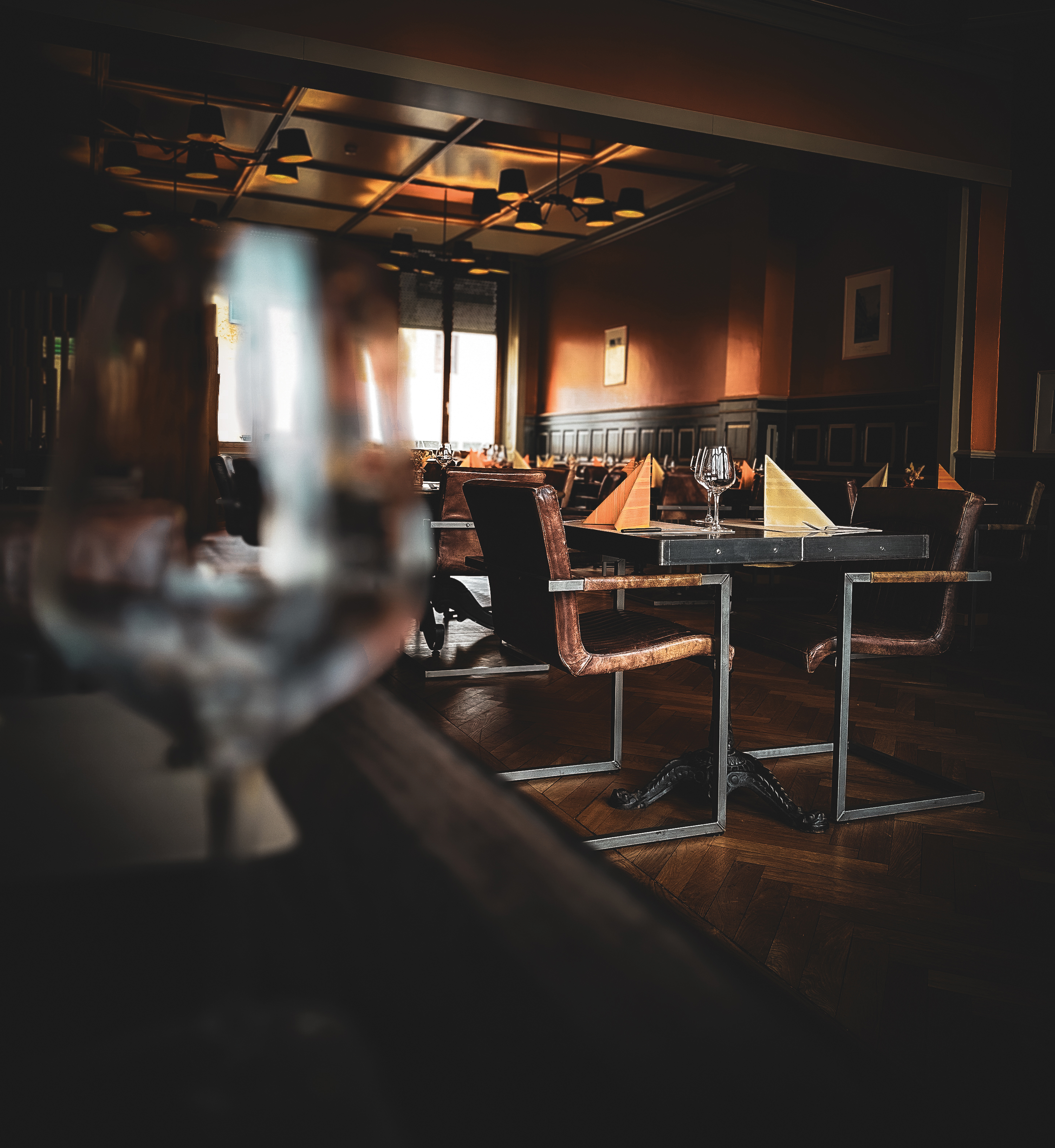 salle à manger, restaurat de l'inter, porrentruy, jura suisse